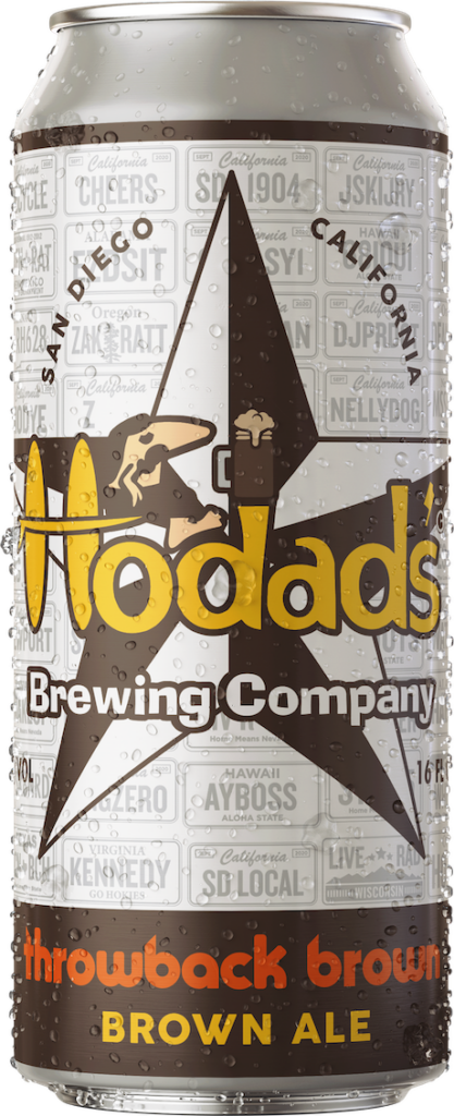 Throwback Brown by Hodad’s Brewing Company